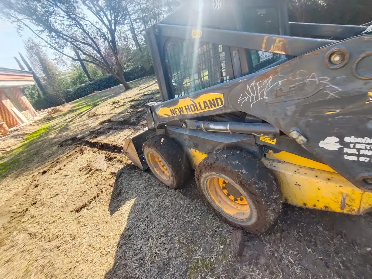 Excavación para cimentación en Madrid