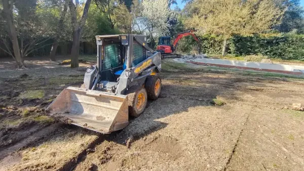 Vaciado de sótano en obra en Madrid