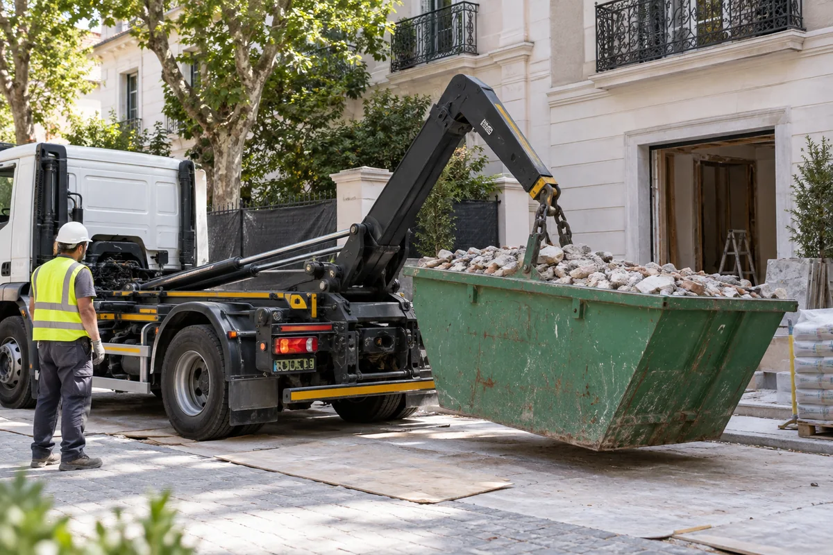Precio de un Contenedor de Escombros en Madrid: Tarifas 2026